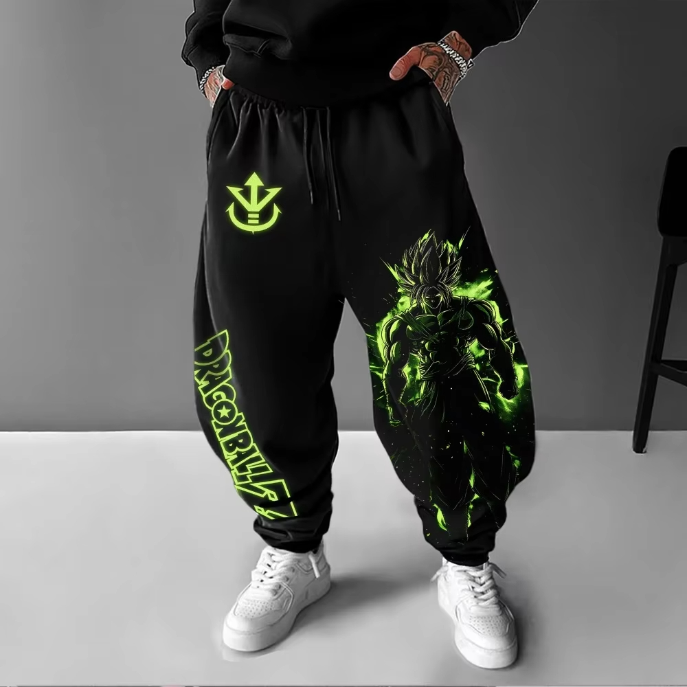 Winter Clothing In Japan - Dragon Ball erkek pantolonları spor Broly