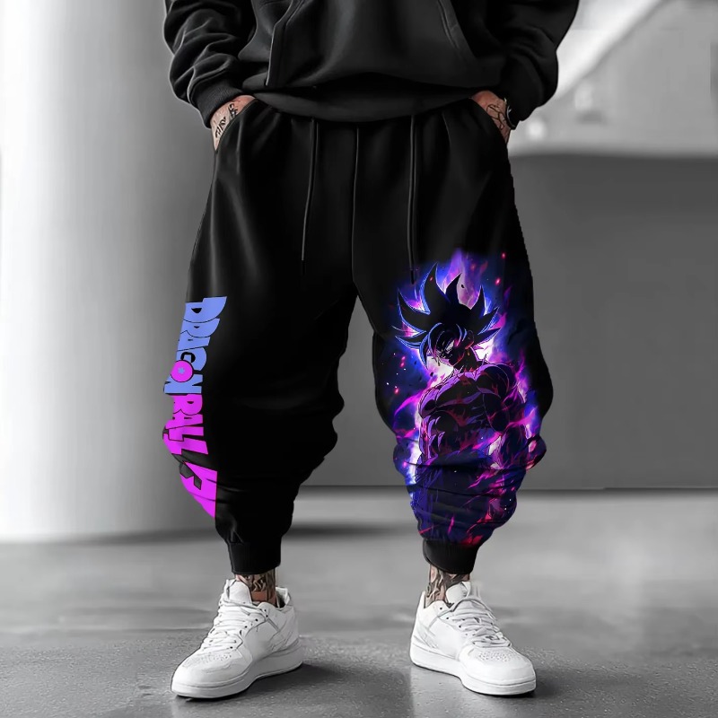 Winter Clothing In Japan - Dragon Ball Animasyon GOKU Çevresel Baskılı