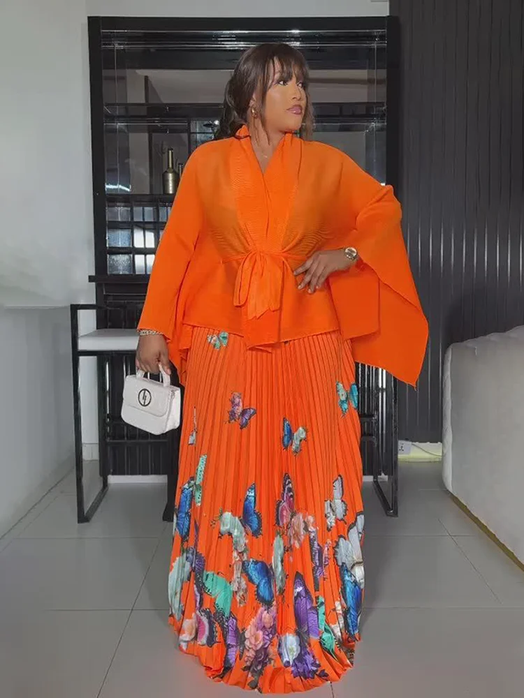 Winter Clothing Line - ANLAN Kış Yeni Pileli Kıvrımlar Etek