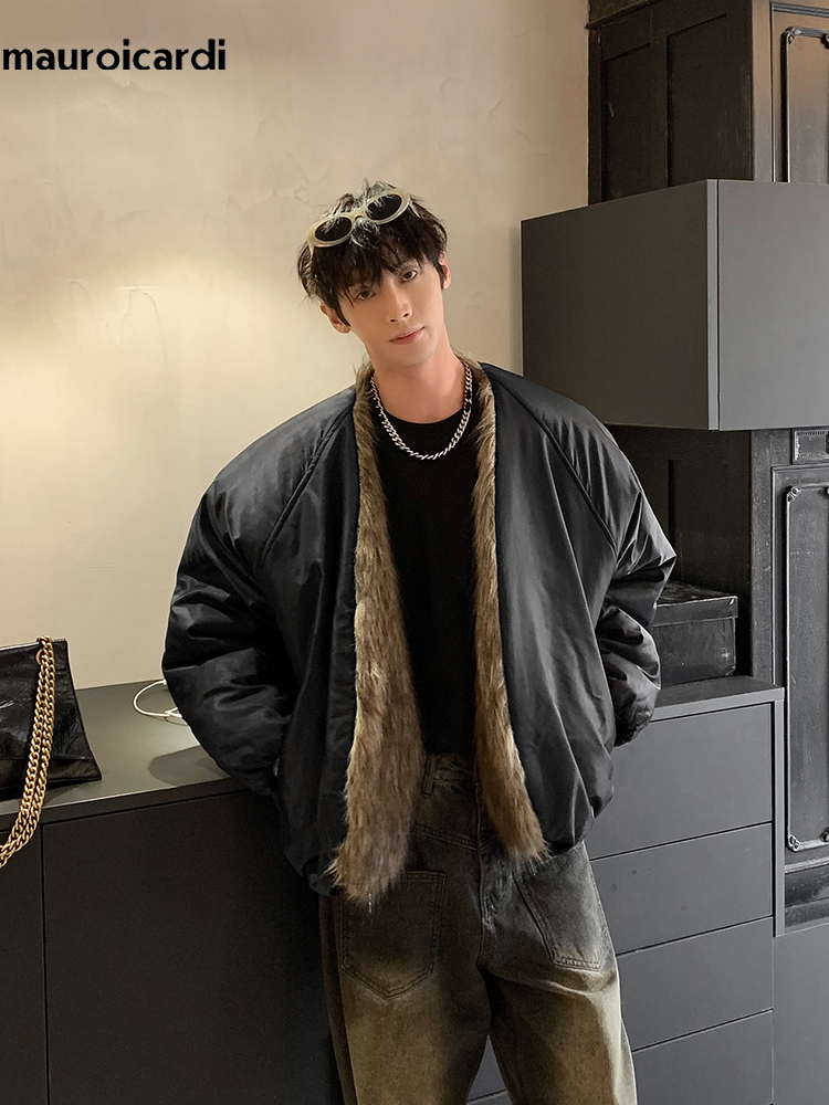 Quality Winter Clothing - Mauroicardi kış serin boy kalın sıcak