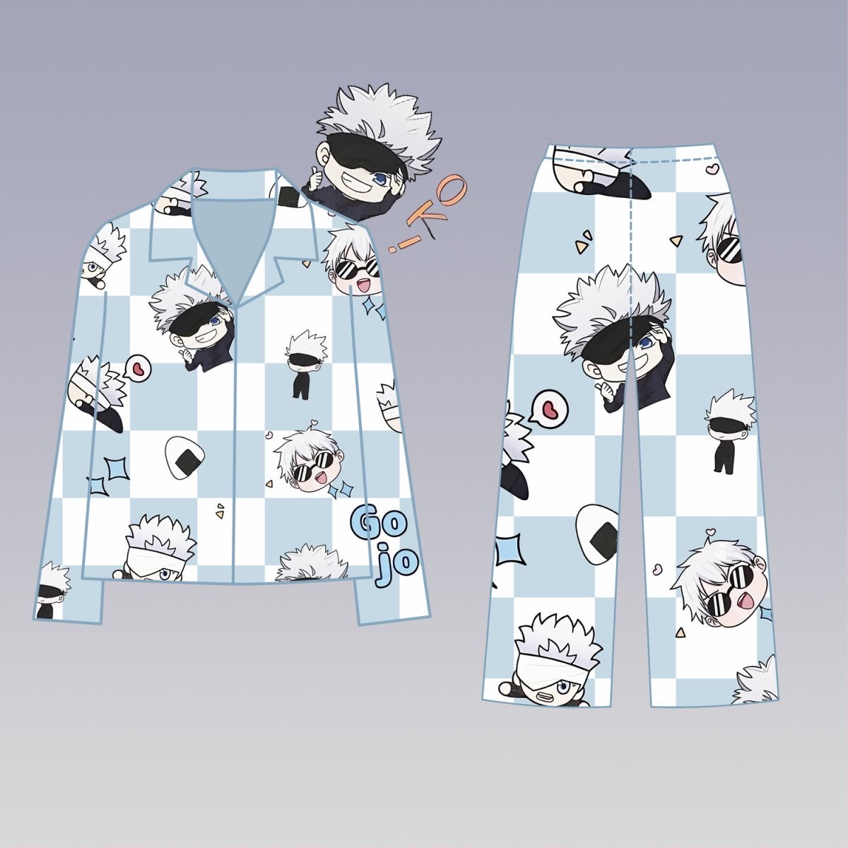 Winter Clothes - Jujutsu Savaş Ağrısı Kıyafetleri Gojo Gojo