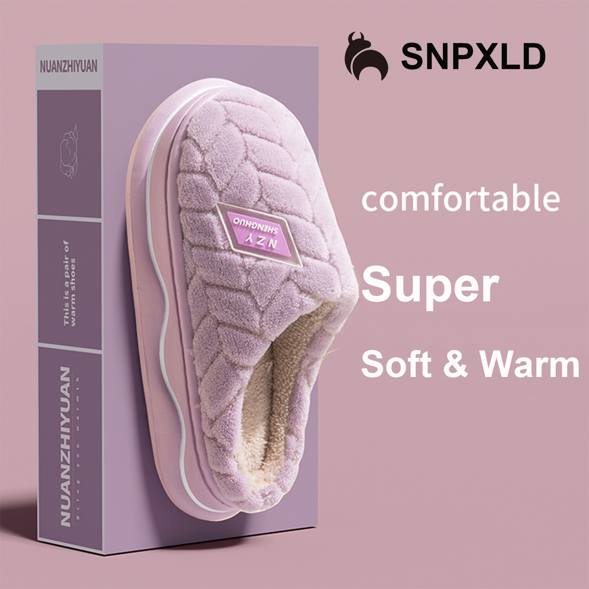 Winter Clothing Material - Kadınlar için kışlık ev terliği sıcak