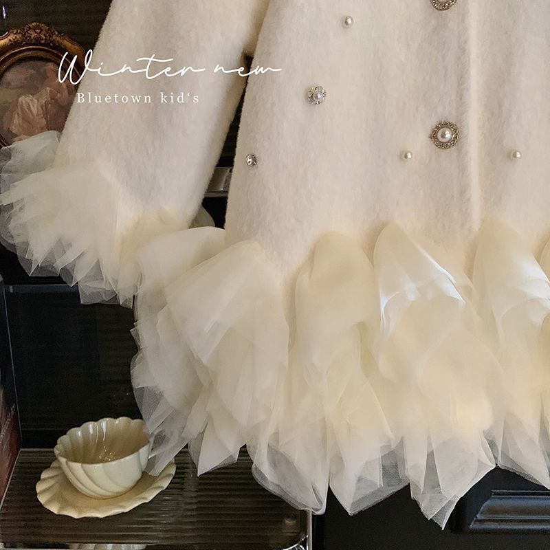 Kızların Tüylü Prenses Örgü Ce - Winter Clothing For Babies incelemesi ve fiyatı