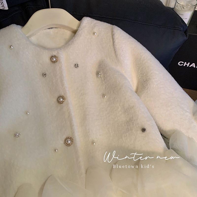 Kızların Tüylü Prenses Örgü Ce - Winter Clothing For Babies incelemesi ve fiyatı