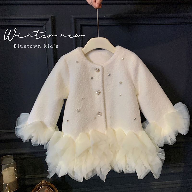 Kızların Tüylü Prenses Örgü Ce - Winter Clothing For Babies incelemesi ve fiyatı