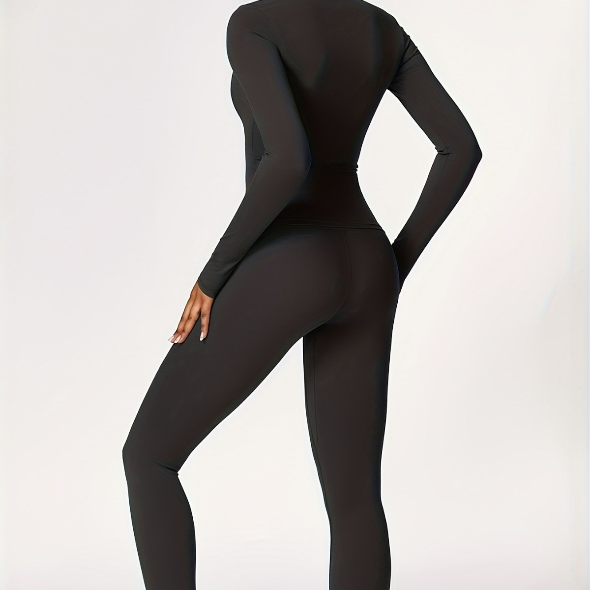 Dar kesim yoga kıyafeti ince u - Winter Clothing Usa incelemesi ve fiyatı