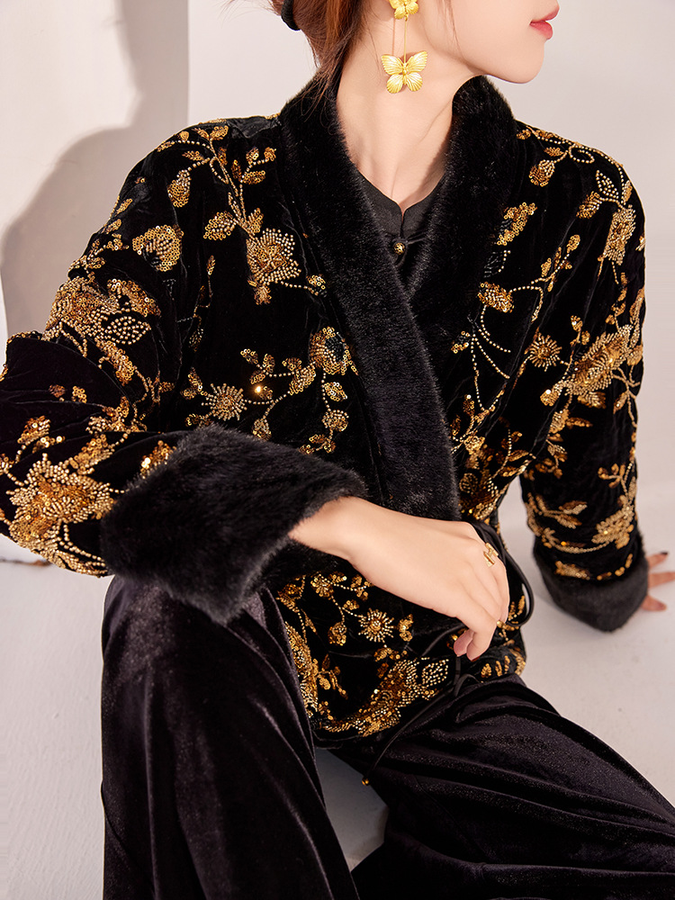 Yeni Çin Tarzı Kışlık Kadın Gi - Winter Clothing Usa incelemesi ve fiyatı