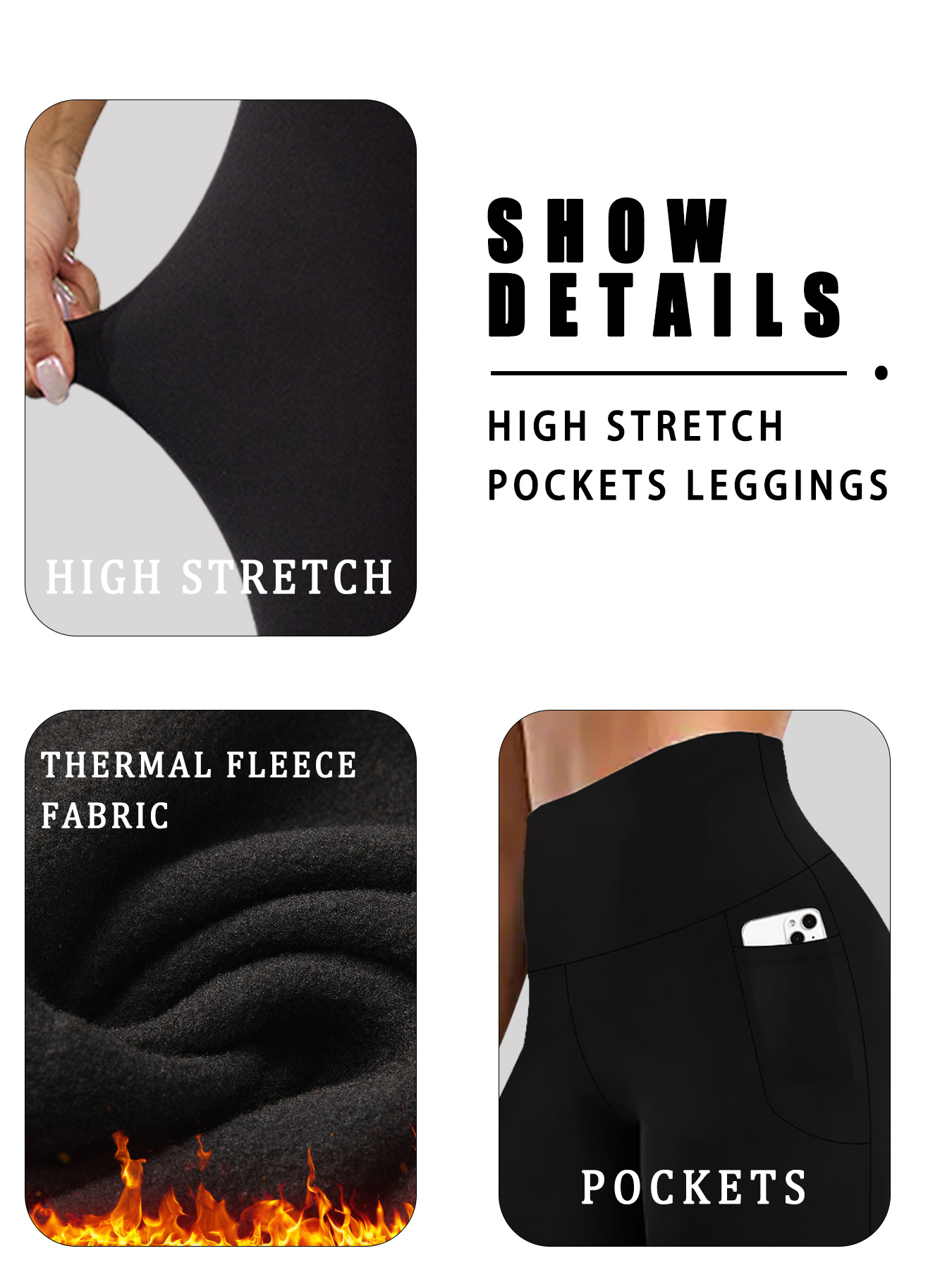 Kadın Termal Polar Astarlı Yük - Winter Yoga Clothing incelemesi ve fiyatı