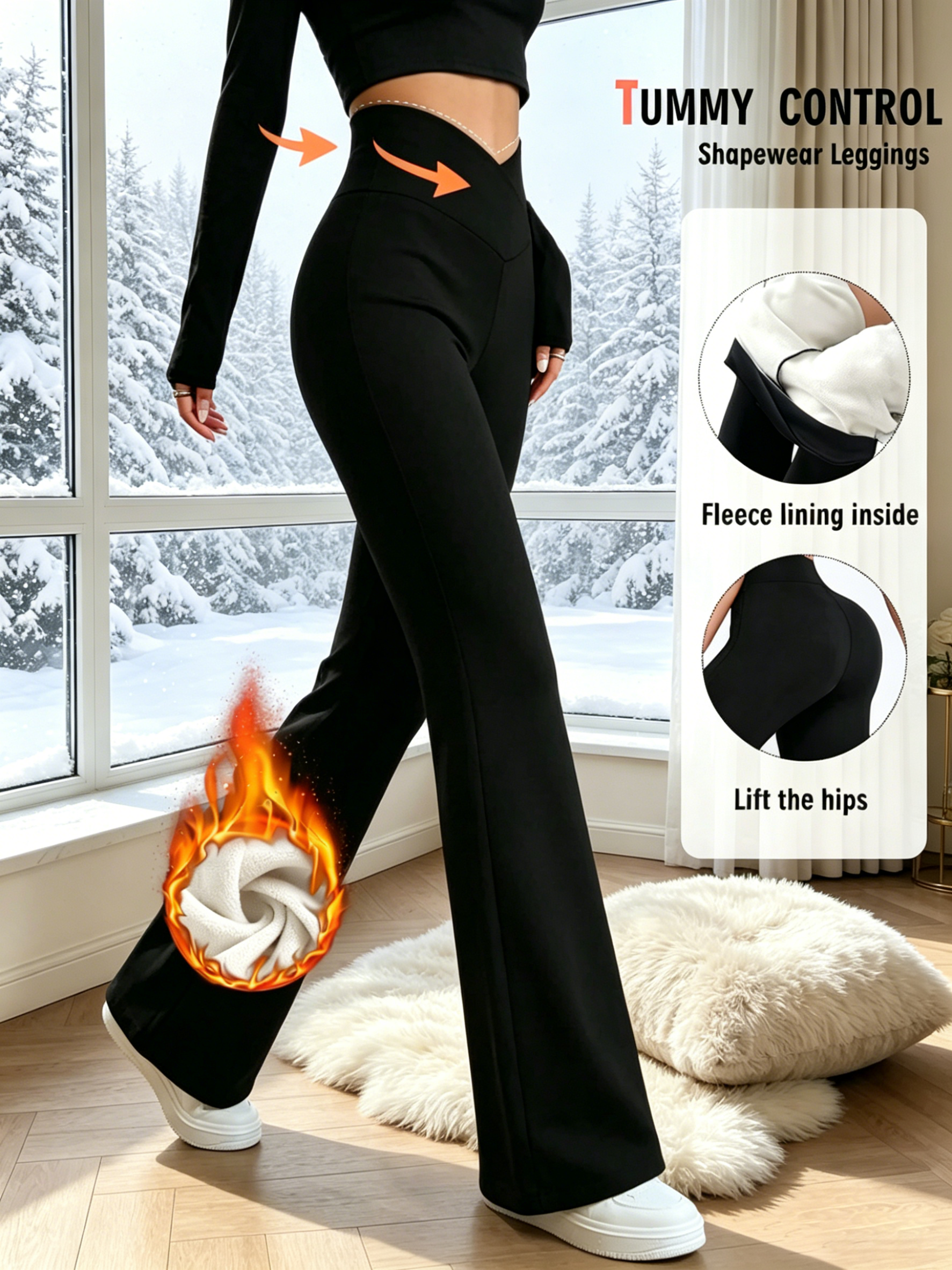 Bayanlar kışlık kadife detaylı - Winter Yoga Clothing incelemesi ve fiyatı