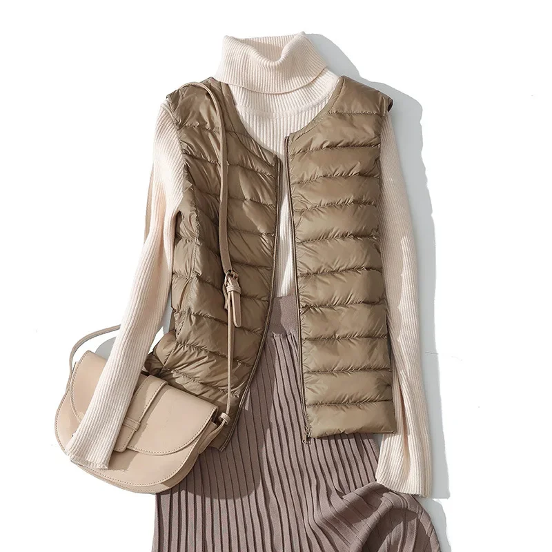 8 renkler kadınlar kolsuz ferm - Down Vest Ultralight incelemesi ve fiyatı