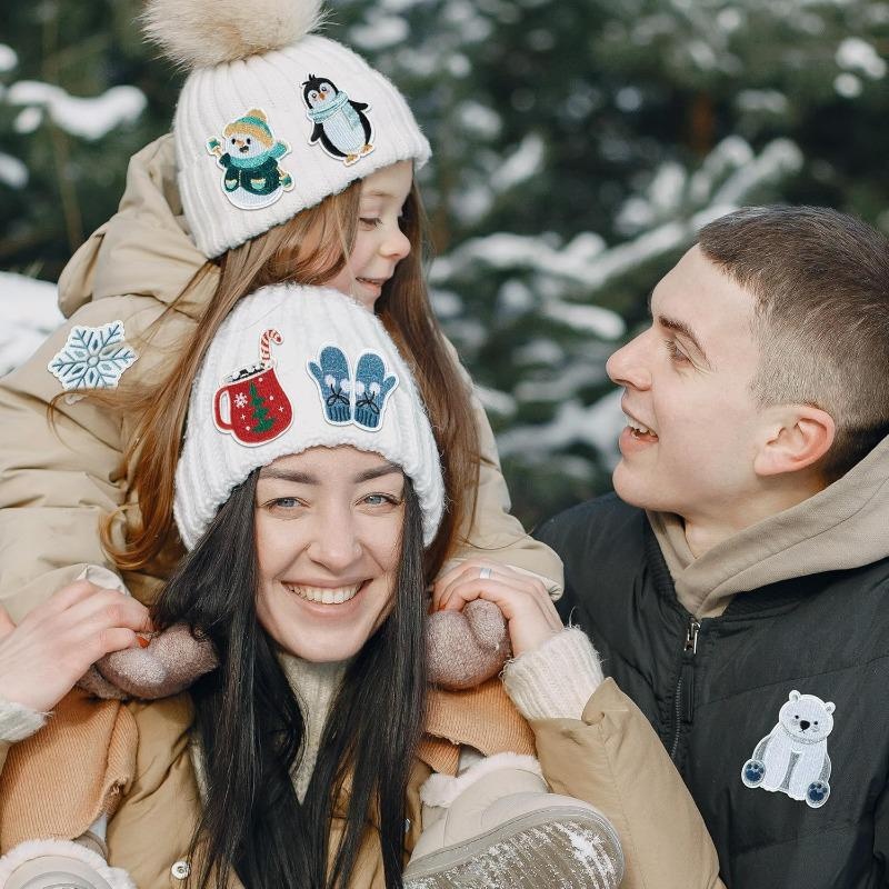 8 adet Kış Temalı Demir on Yam - Winter Clothing Pictures incelemesi ve fiyatı