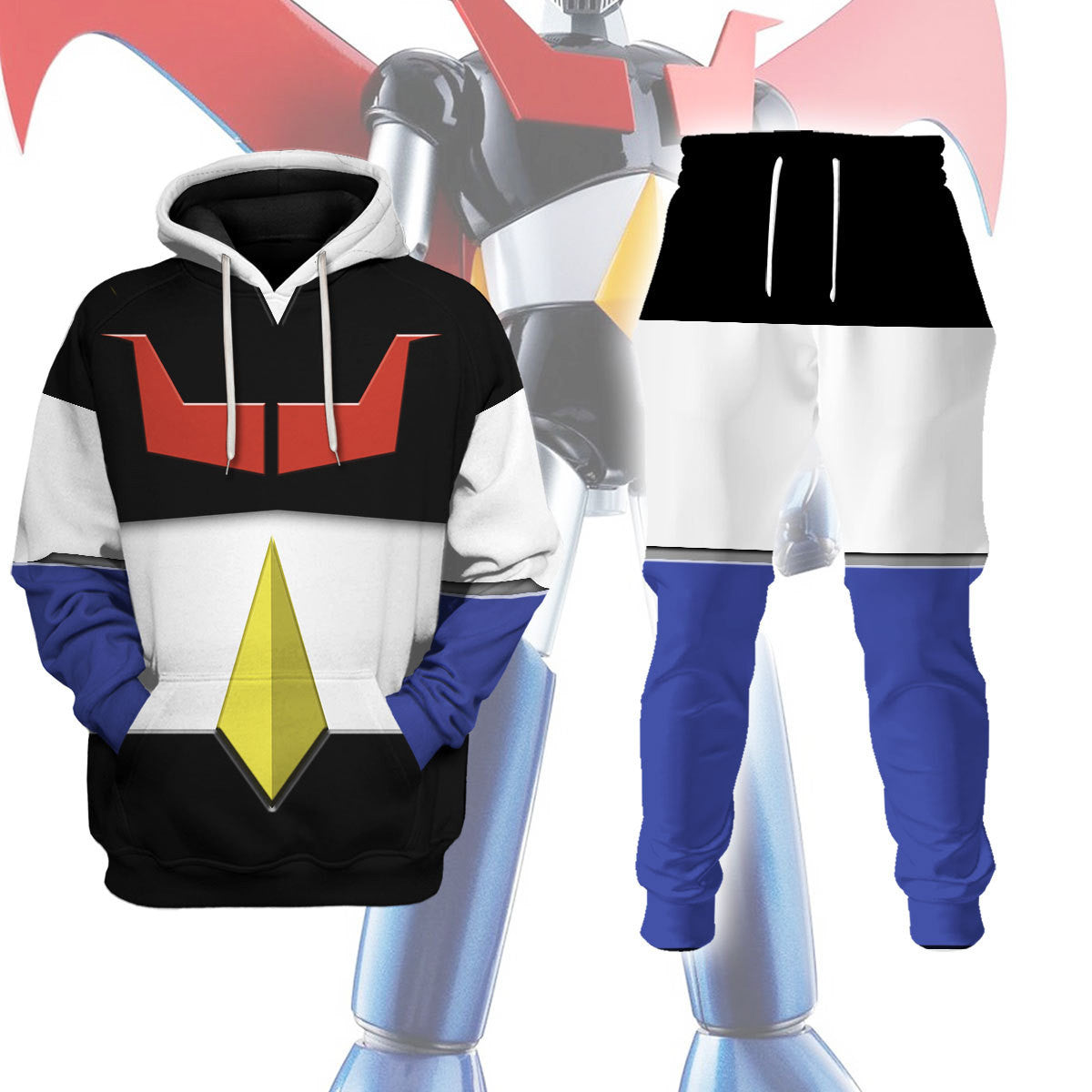 Anime Mazinger Z Cosplay 3D Ba - Winter Clothing Usa incelemesi ve fiyatı
