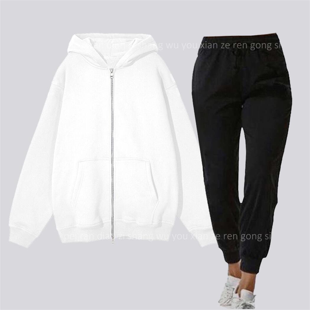 Fermuar Hırka Boş Kadın Hoodie - Quality Winter Clothing incelemesi ve fiyatı