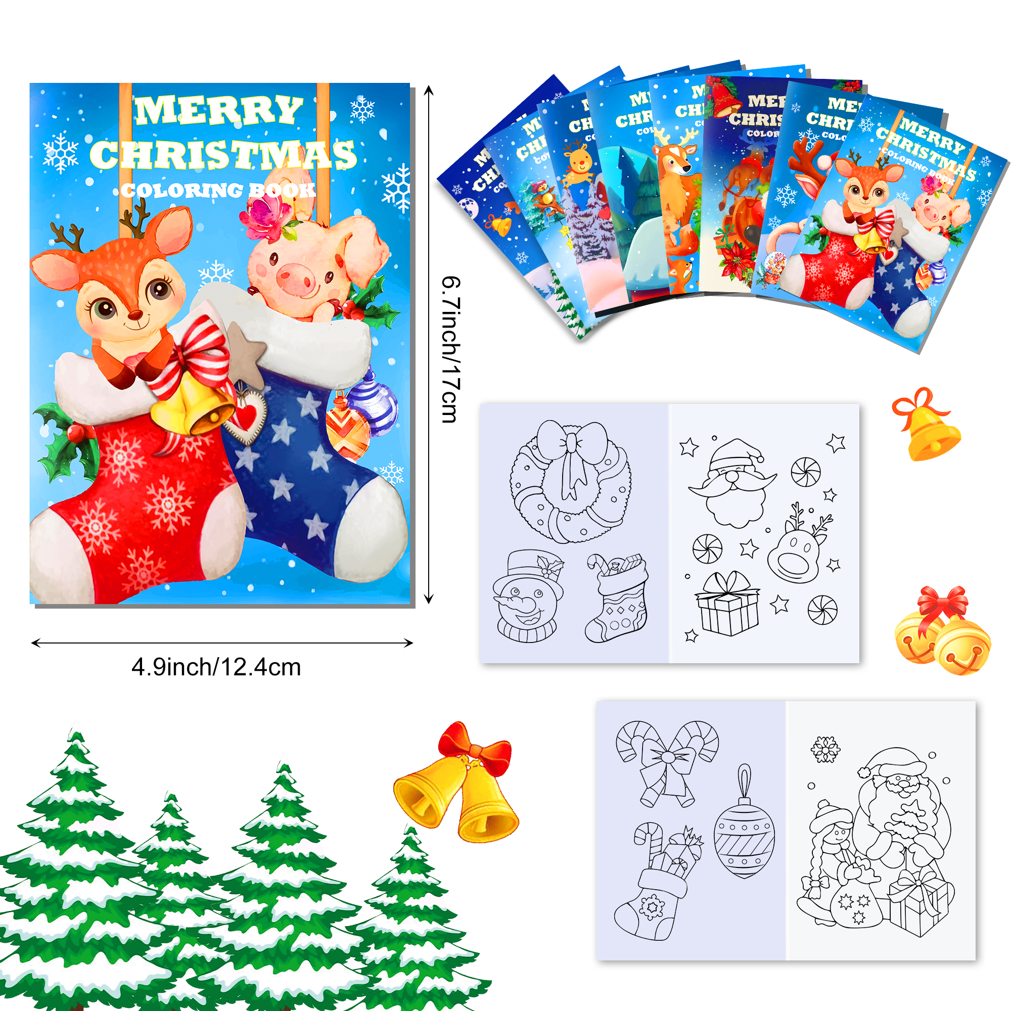16 adet karikatür Merry Christ - Winter Clothing Pictures incelemesi ve fiyatı