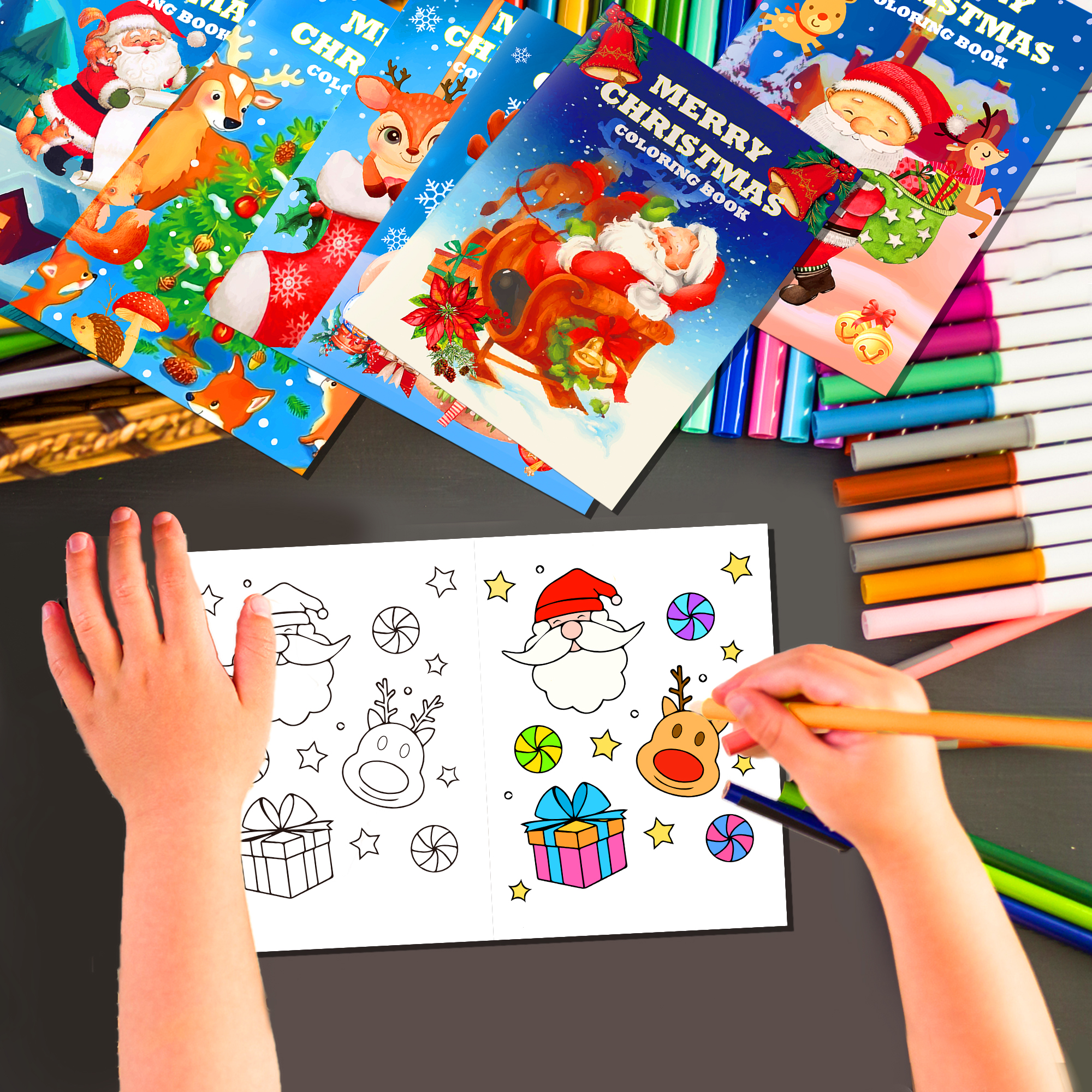 16 adet karikatür Merry Christ - Winter Clothing Pictures incelemesi ve fiyatı