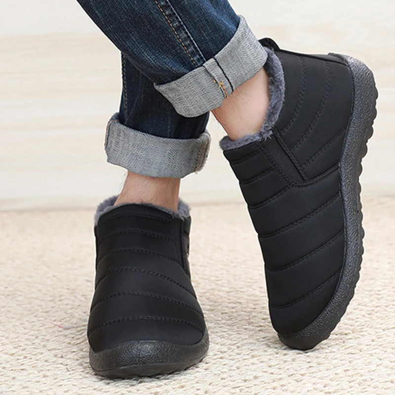 Moda erkek kar botları ayak bi - Winter Clothing Material incelemesi ve fiyatı