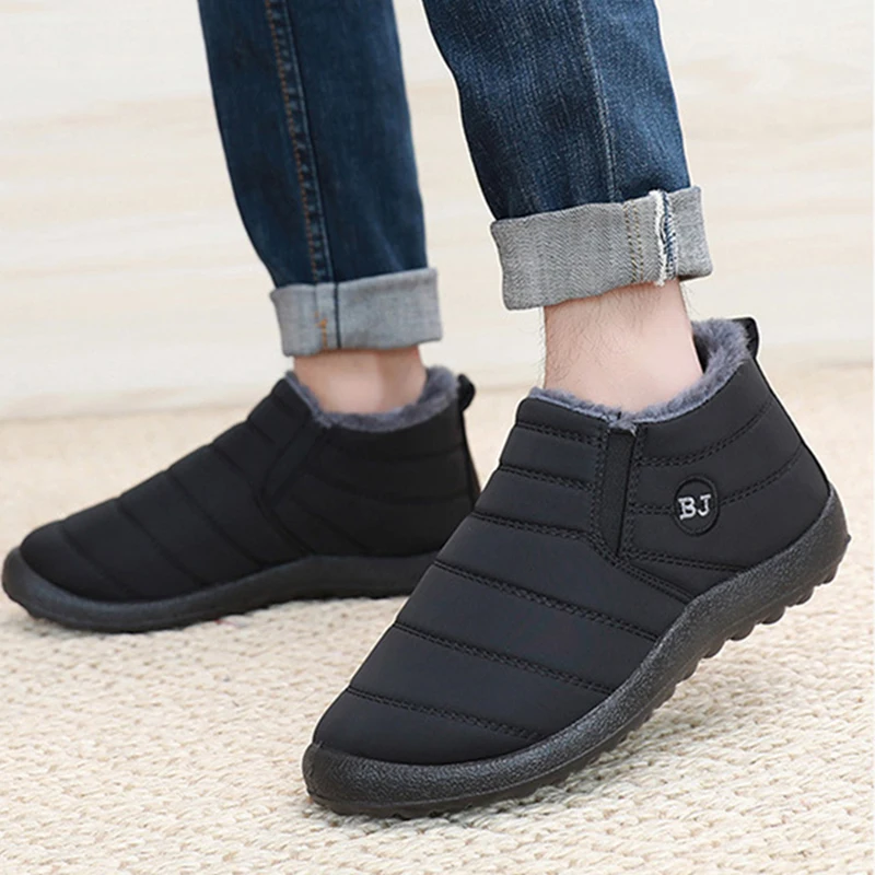 Moda erkek kar botları ayak bi - Winter Clothing Material incelemesi ve fiyatı
