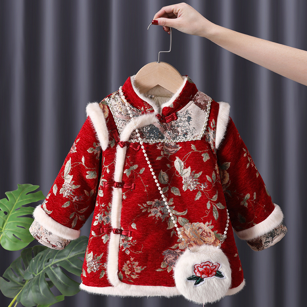 Kış Bebek Kız Hanfu Çocuklar P - Winter Clothing For Babies incelemesi ve fiyatı