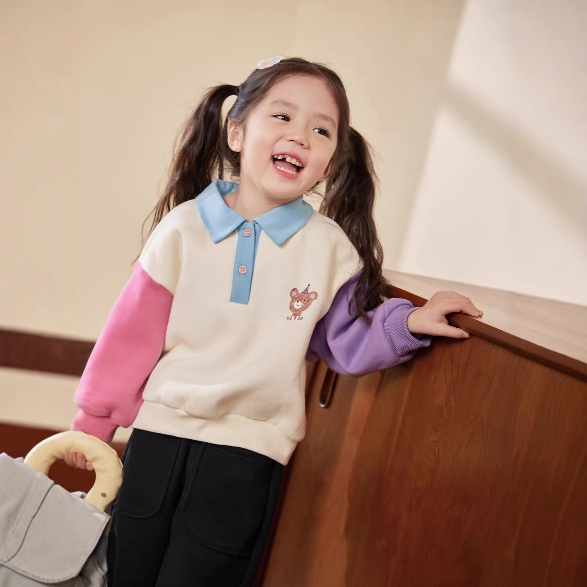 Krem Ev Giysisi Bebek Polo Yak - Winter Clothing For Babies incelemesi ve fiyatı