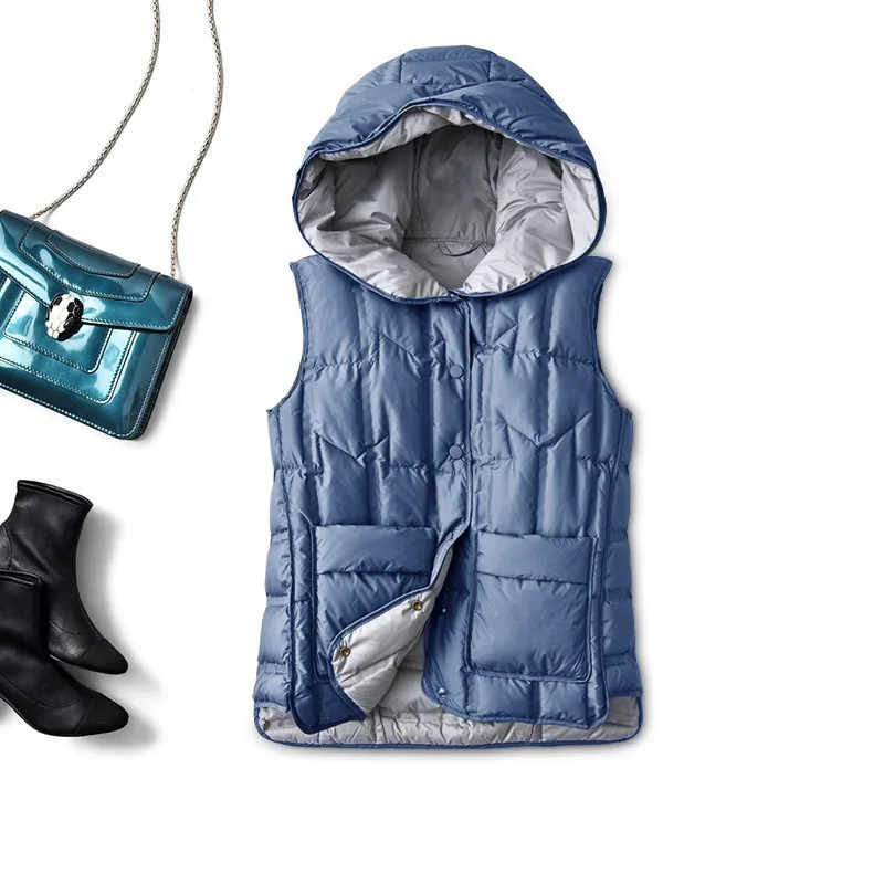 2025 Yeni 90% Beyaz Ördek Aşağ - Down Vest Ultralight incelemesi ve fiyatı