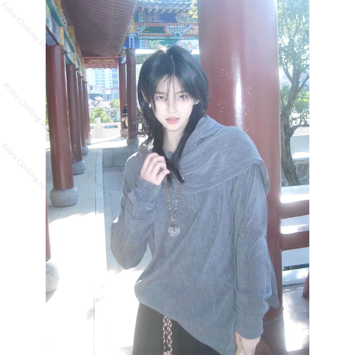 Harajuku tarzı uzun kollu tişö - Winter Clothes incelemesi ve fiyatı