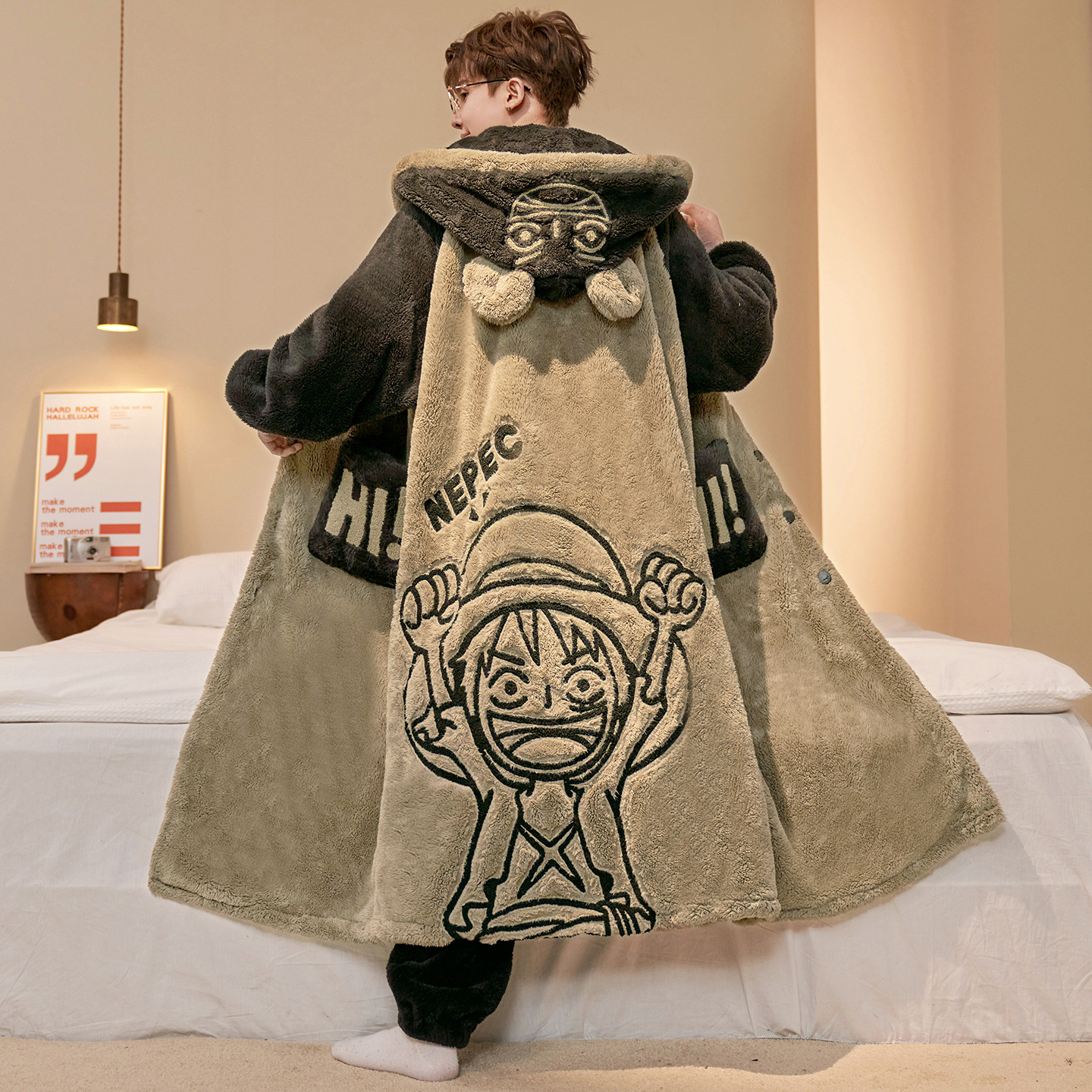 One Piece Luffy Bornoz Anime K - Winter Clothing In Japan incelemesi ve fiyatı