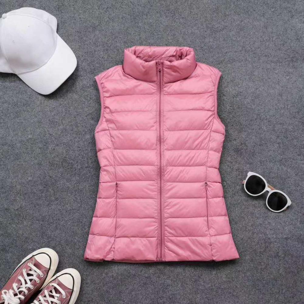 İlkbahar sonbahar kadınlar 90% - Down Vest Ultralight incelemesi ve fiyatı