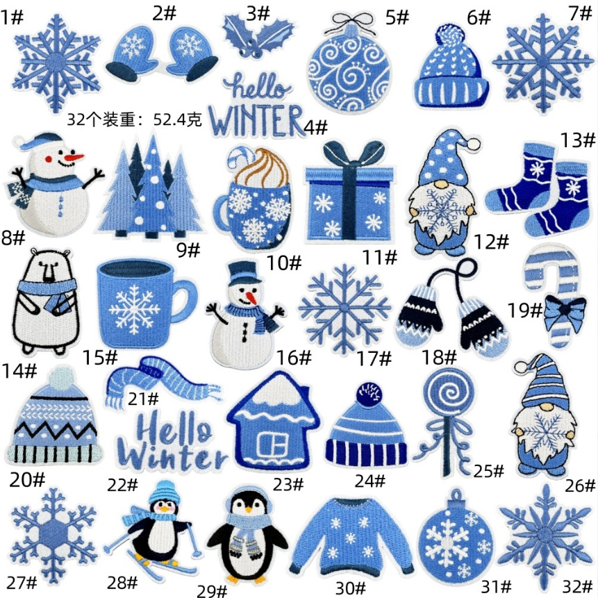 10 adet Hello Kış Serisi Işlem - Winter Clothing Pictures incelemesi ve fiyatı